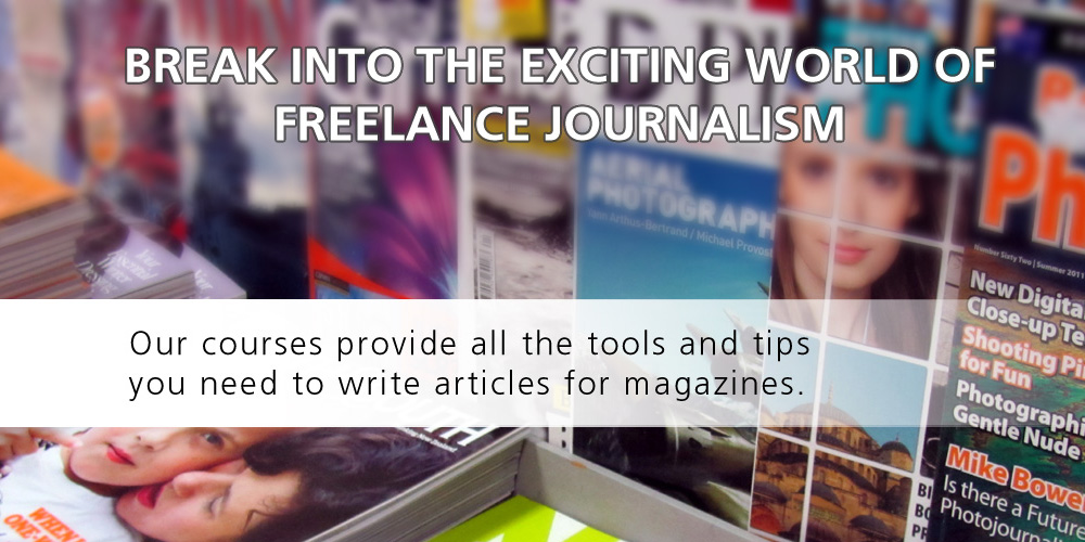 Journalism Courses at the Writers College