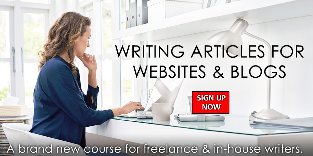 Web writing course, the writers college