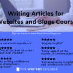 writing articles for websites and blogs course