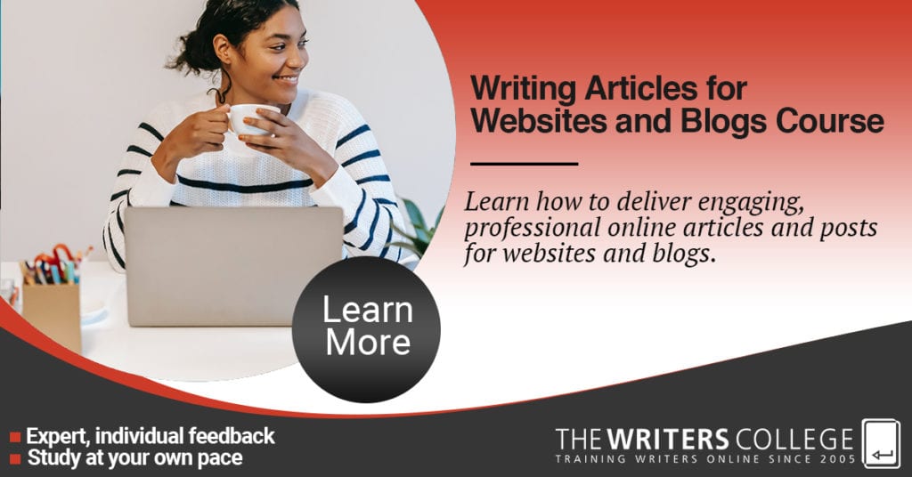 WRITERS COLLEGE, WRITING ARTICLES FOR WEBSITES AND BLOGS